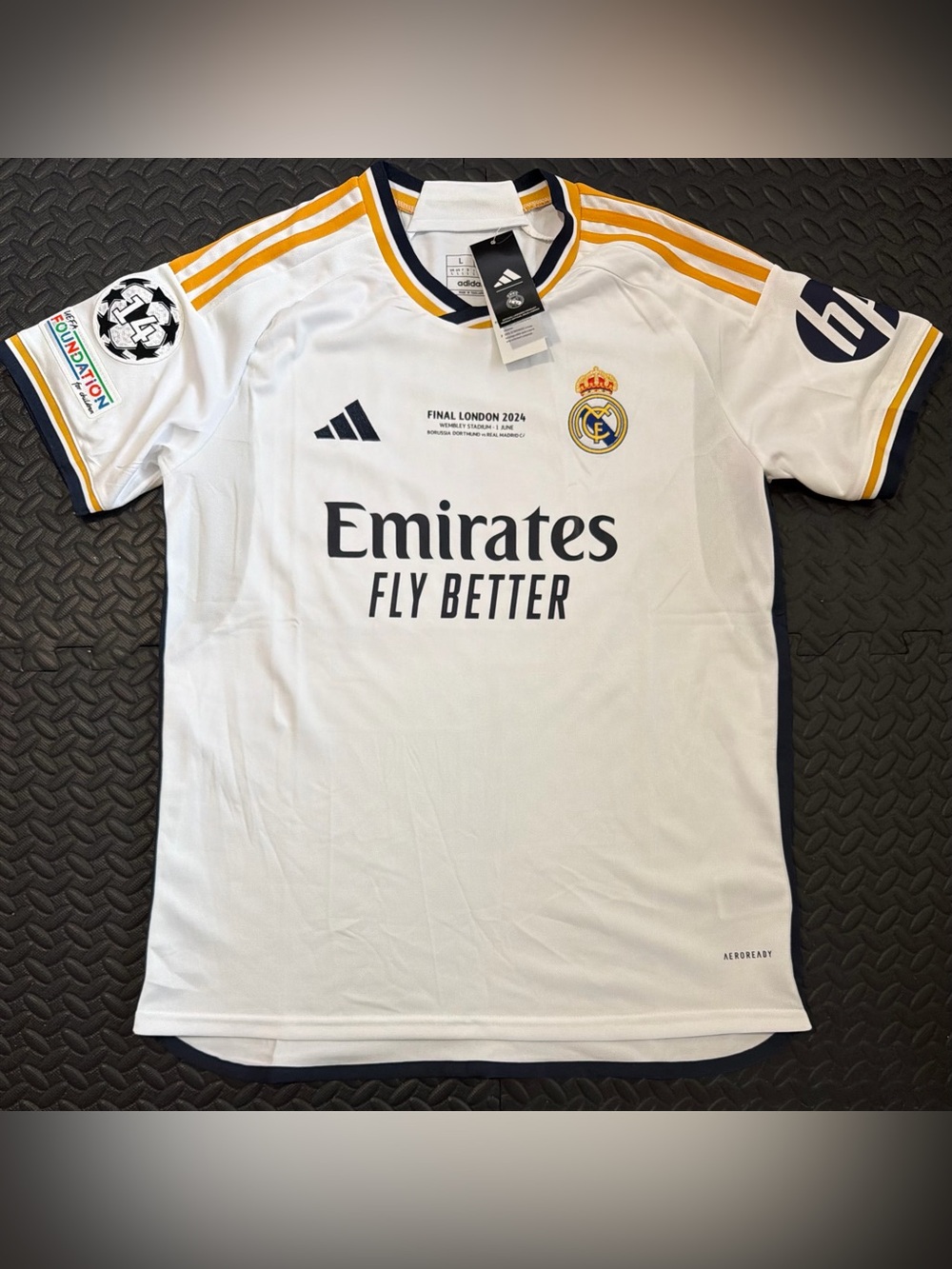 Tony Kroos Real Madrid Retro Jersey Season 23/24 (Runs Small)
